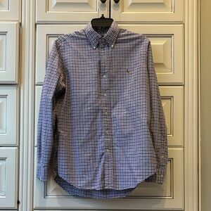 Polo Ralph Lauren Blue and Purple Checkered Shirt
